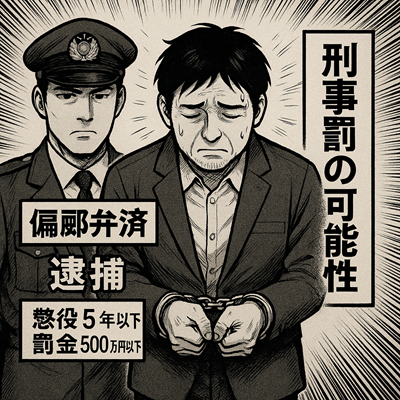 逮捕