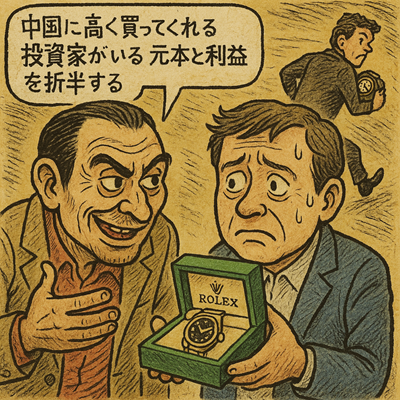 ロレックス詐欺