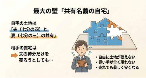 共有名義 自宅 持分 売却