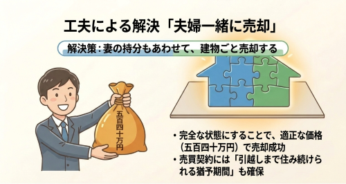夫婦共有名義 自宅 一緒に売却